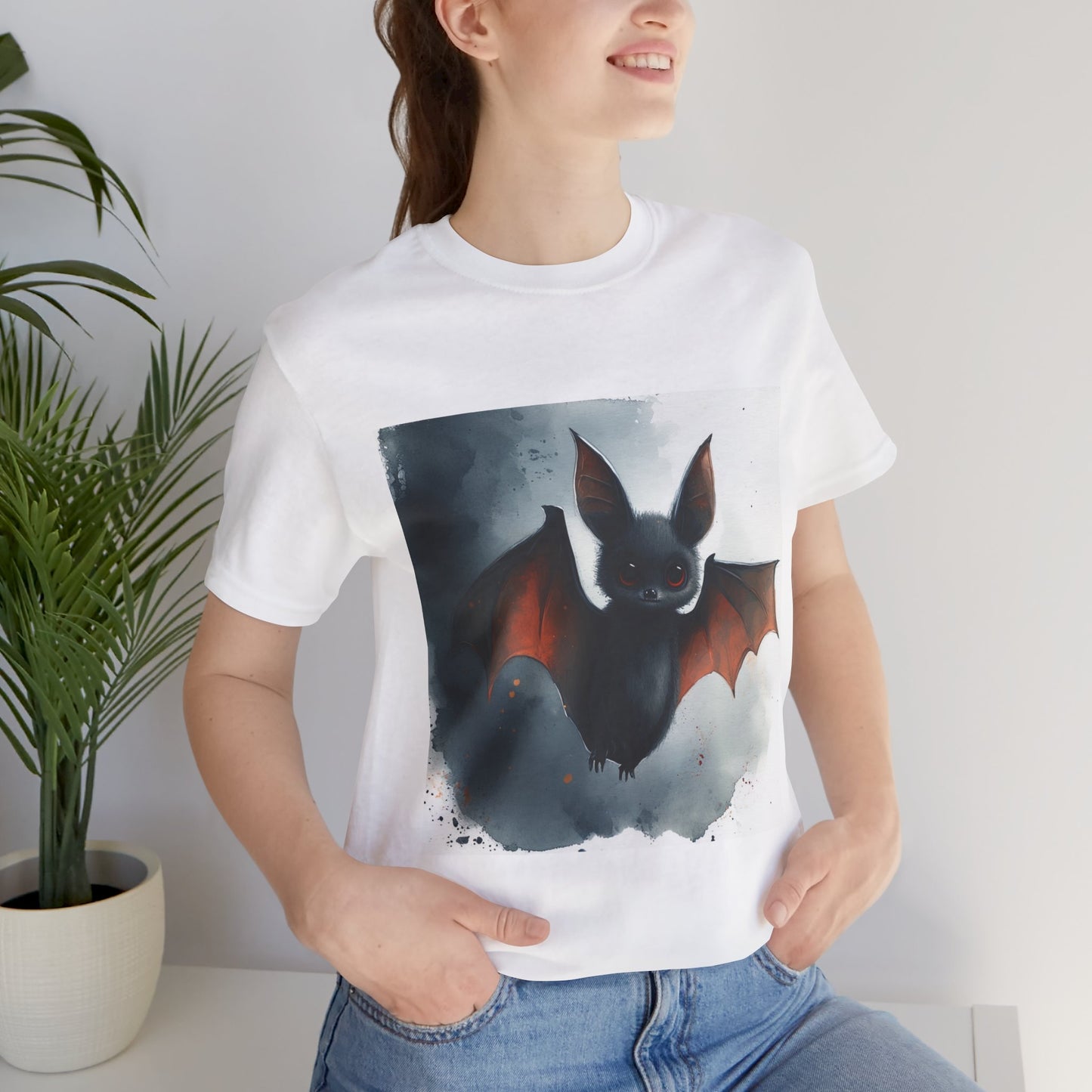 Adorable Baby Bat Unisex Jersey Short Sleeve Tee