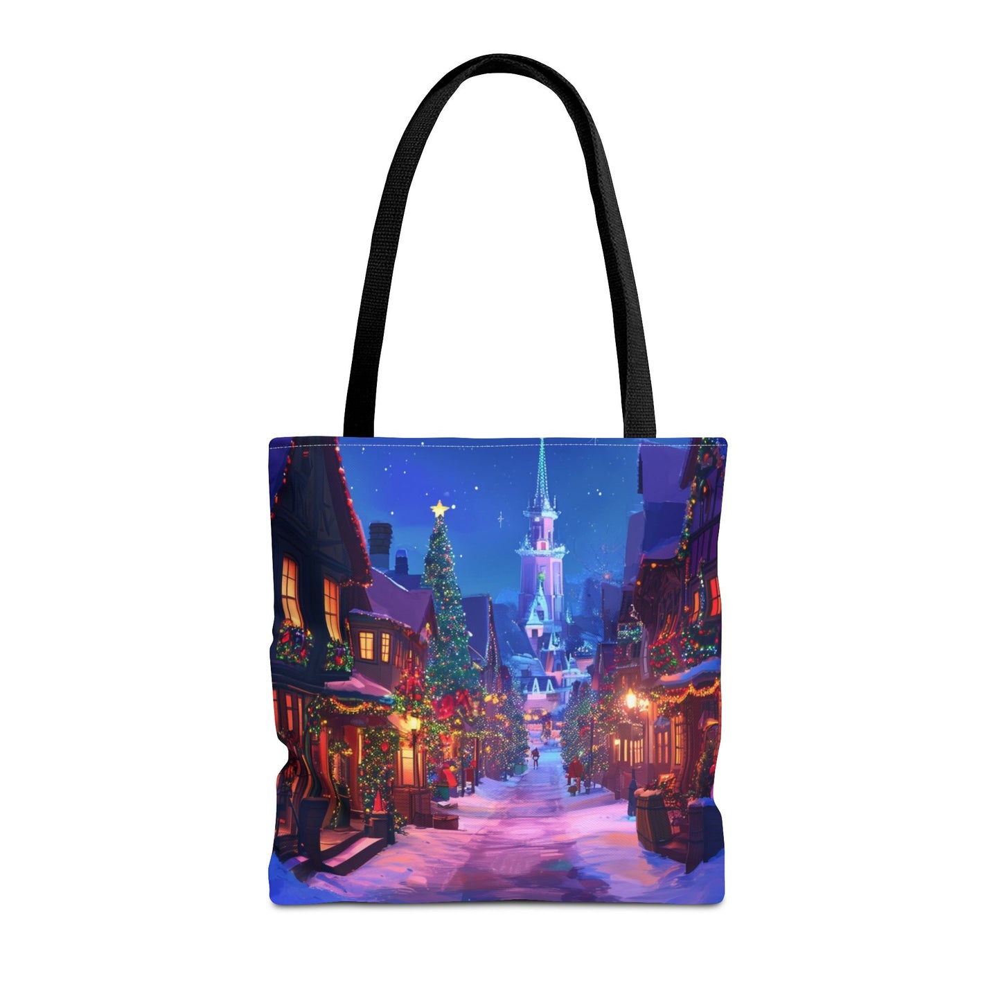 Holiday Town Tote Bag (AOP)