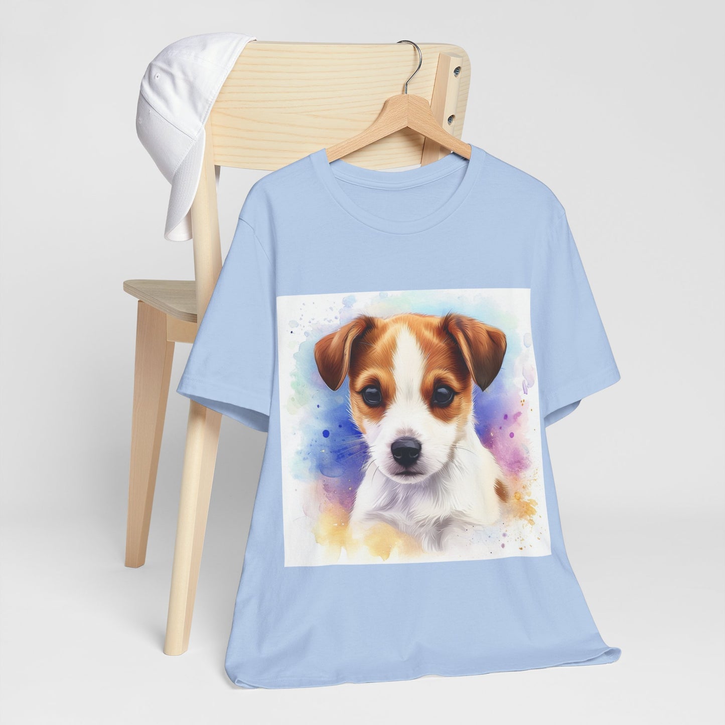 Cute Jack Russell Unisex Jersey Short Sleeve Tee