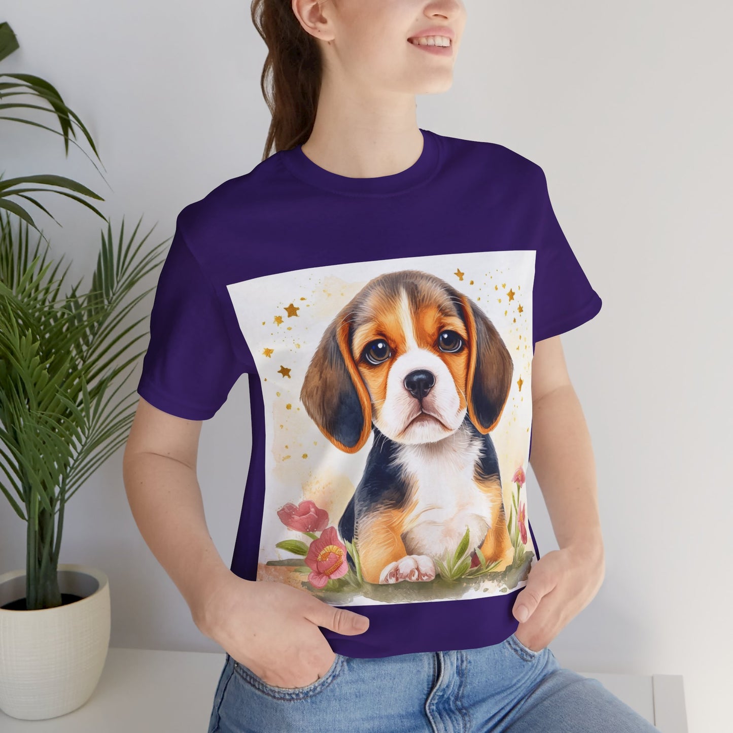 Beagle Unisex Jersey Short Sleeve Tee