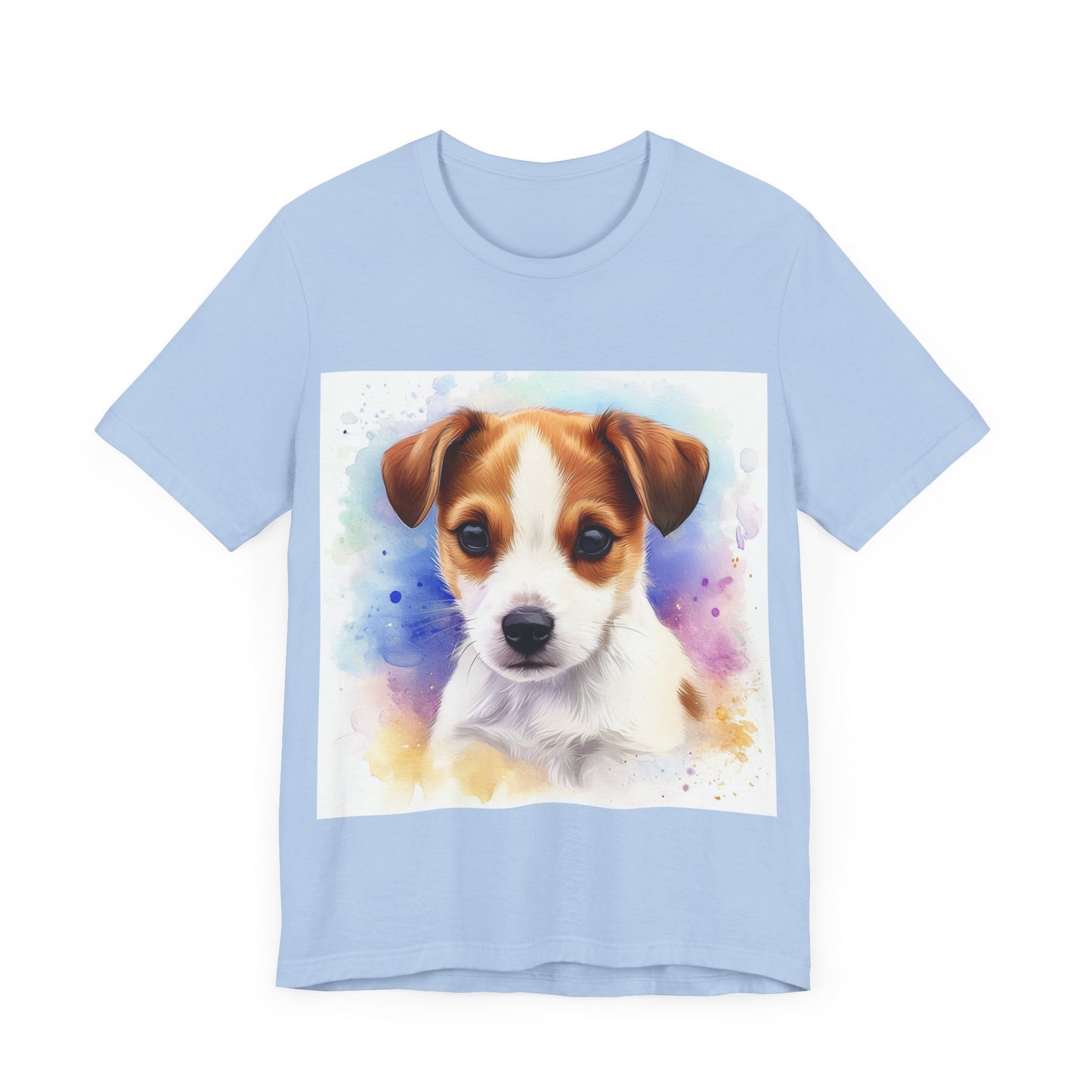 Cute Jack Russell Unisex Jersey Short Sleeve Tee