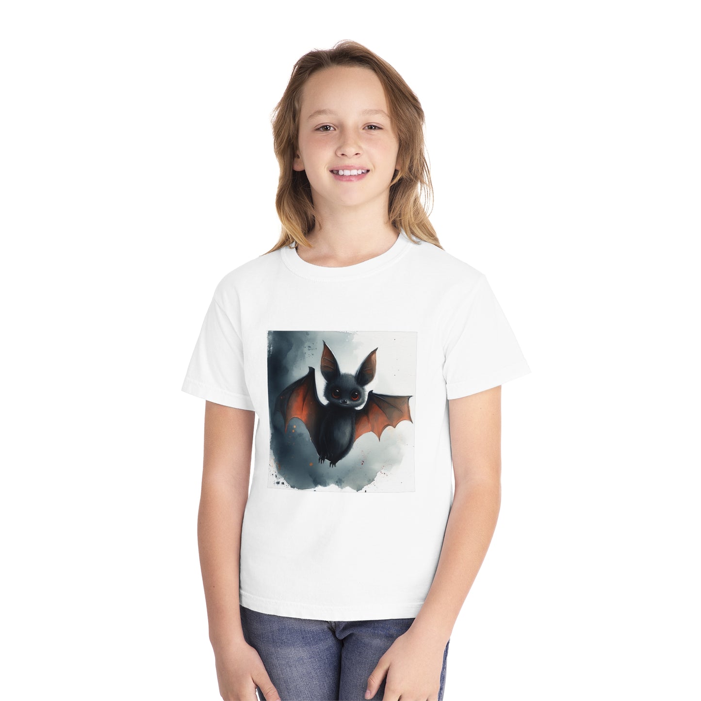 Adorable Baby Bat Youth Midweight Tee