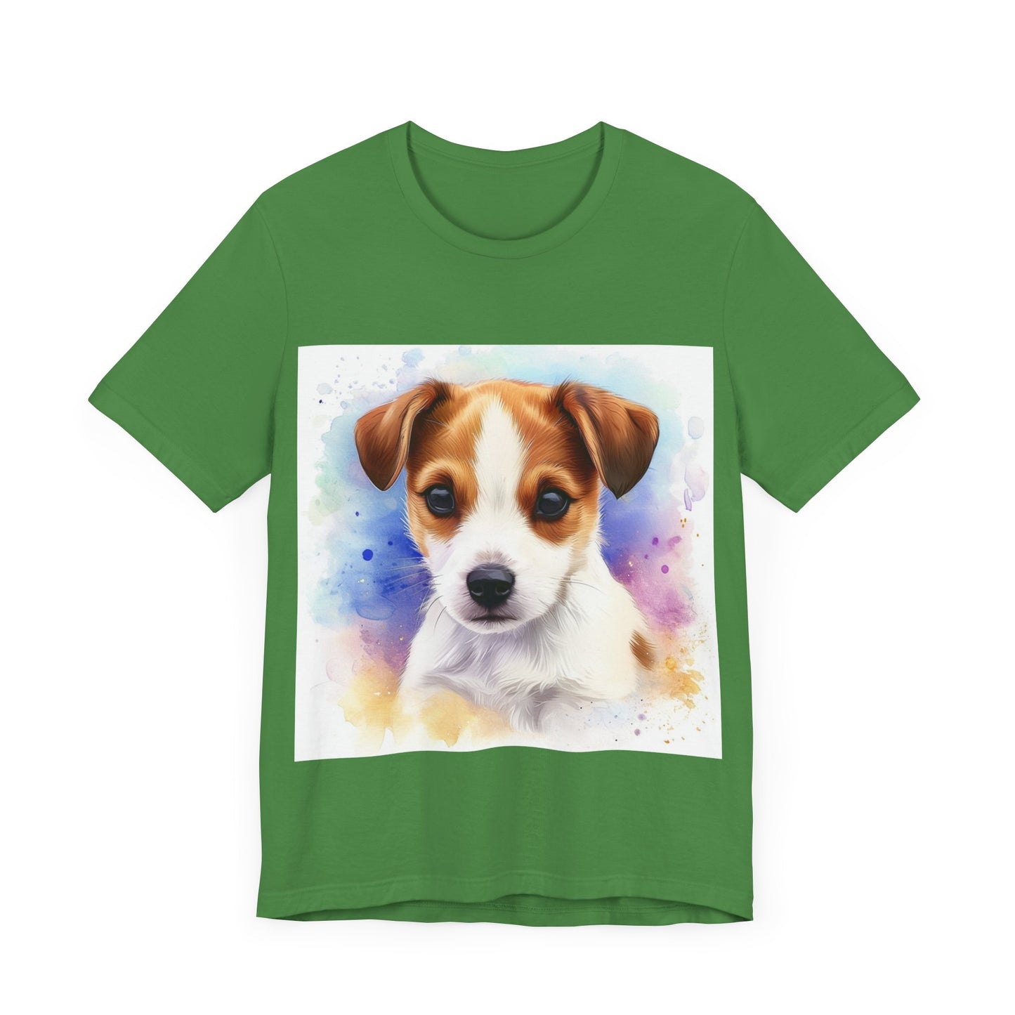 Cute Jack Russell Unisex Jersey Short Sleeve Tee