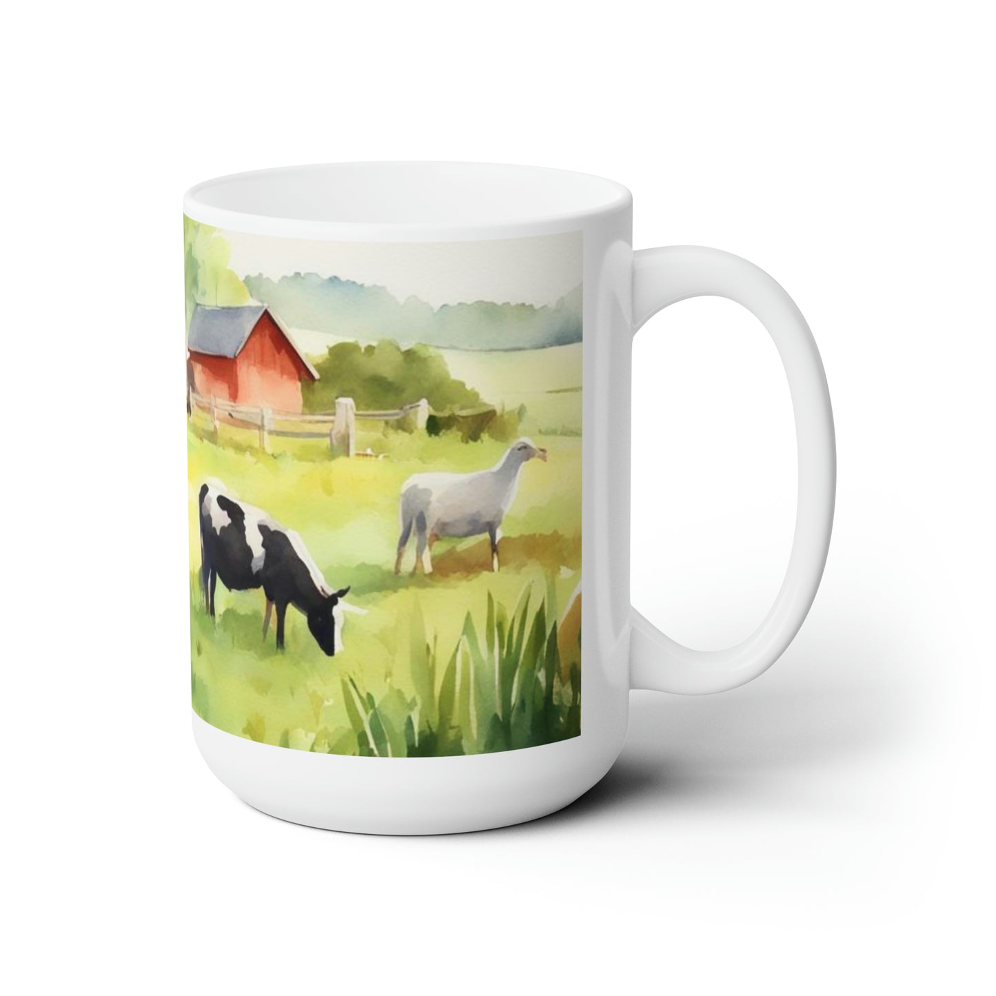 Barnyard Ceramic Mug 15oz