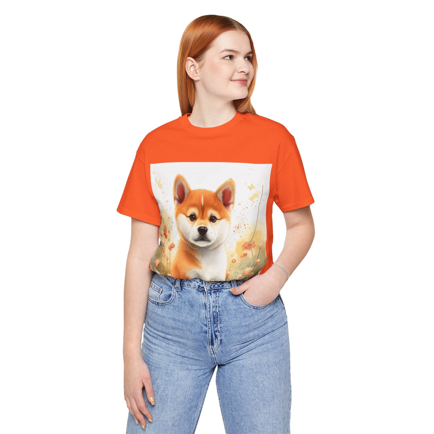 Shiba Inu Unisex Jersey Short Sleeve Tee