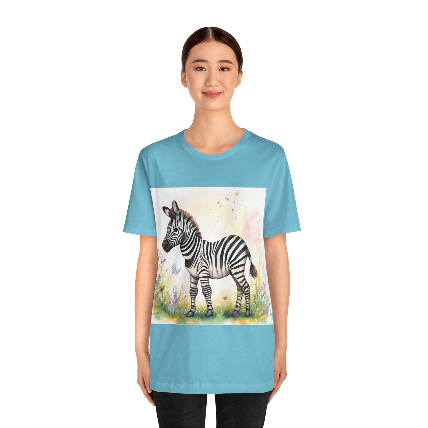 Baby Zebra Unisex Jersey Short Sleeve Tee