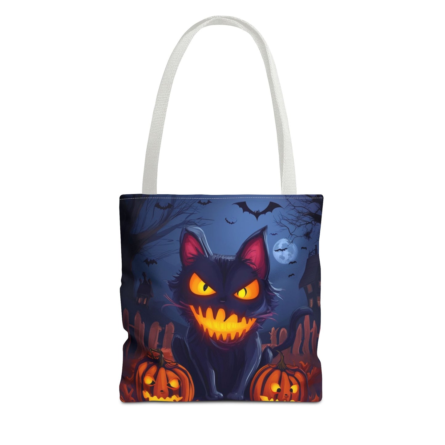 Spooky Cat Tote Bag (AOP)