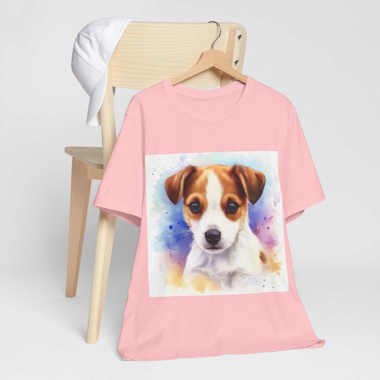 Cute Jack Russell Unisex Jersey Short Sleeve Tee