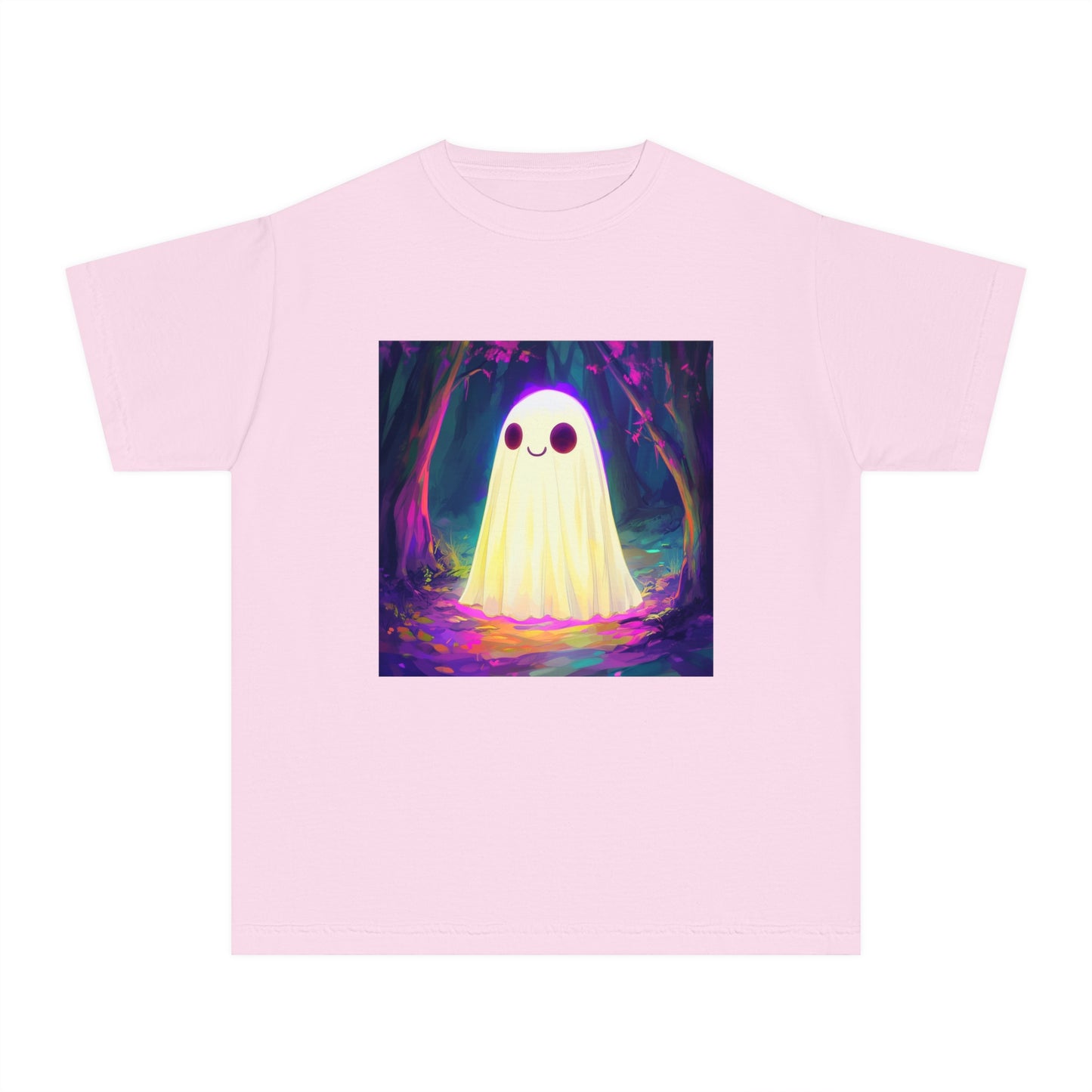 Cute Neon Ghost Youth Midweight Tee