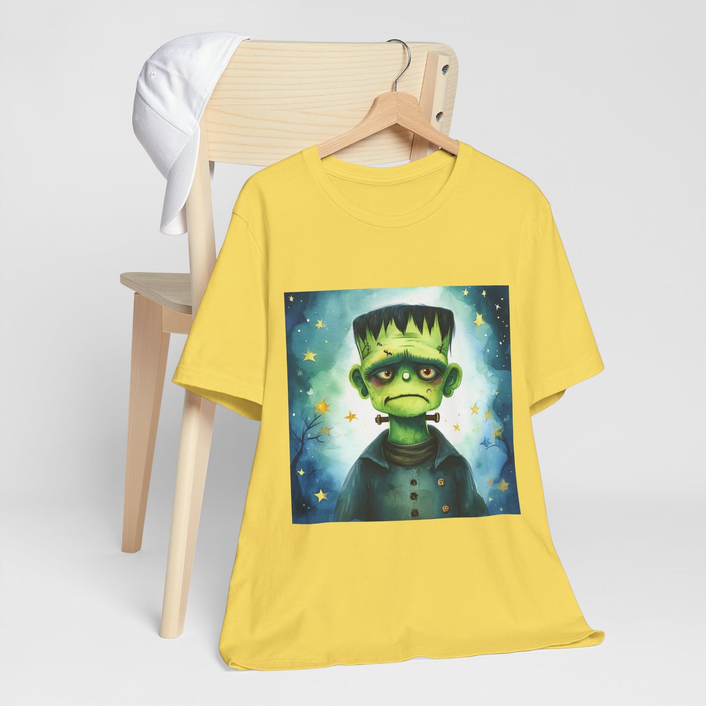 Cute Frankenstein Monster Unisex Jersey Short Sleeve Tee