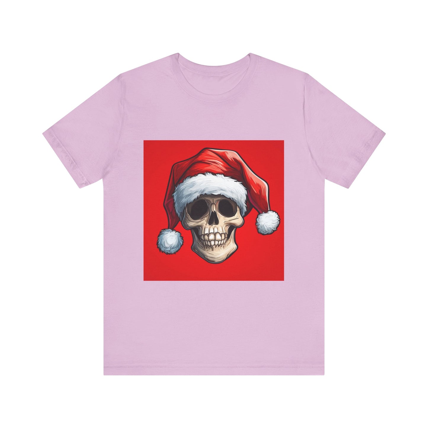 Spooky Jester Santa Skull