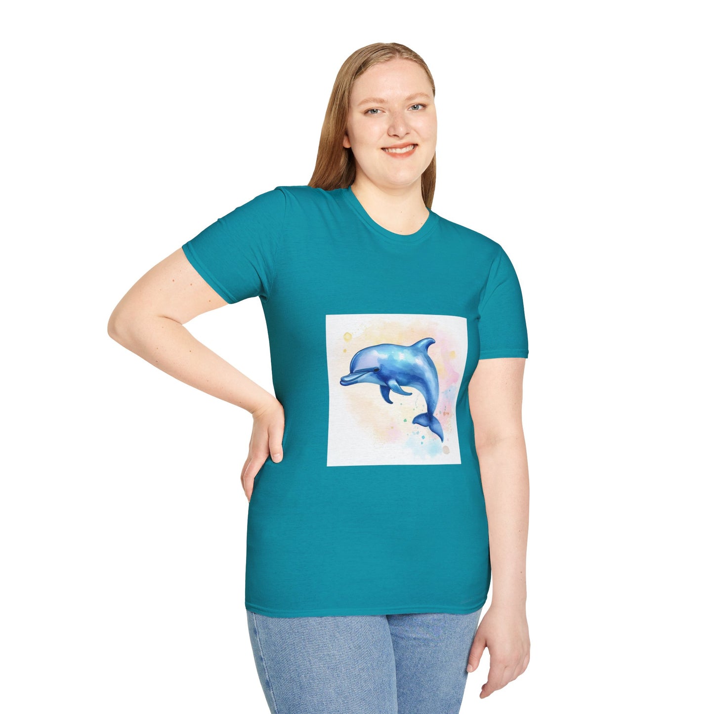 Dolphin Unisex Softstyle T-Shirt