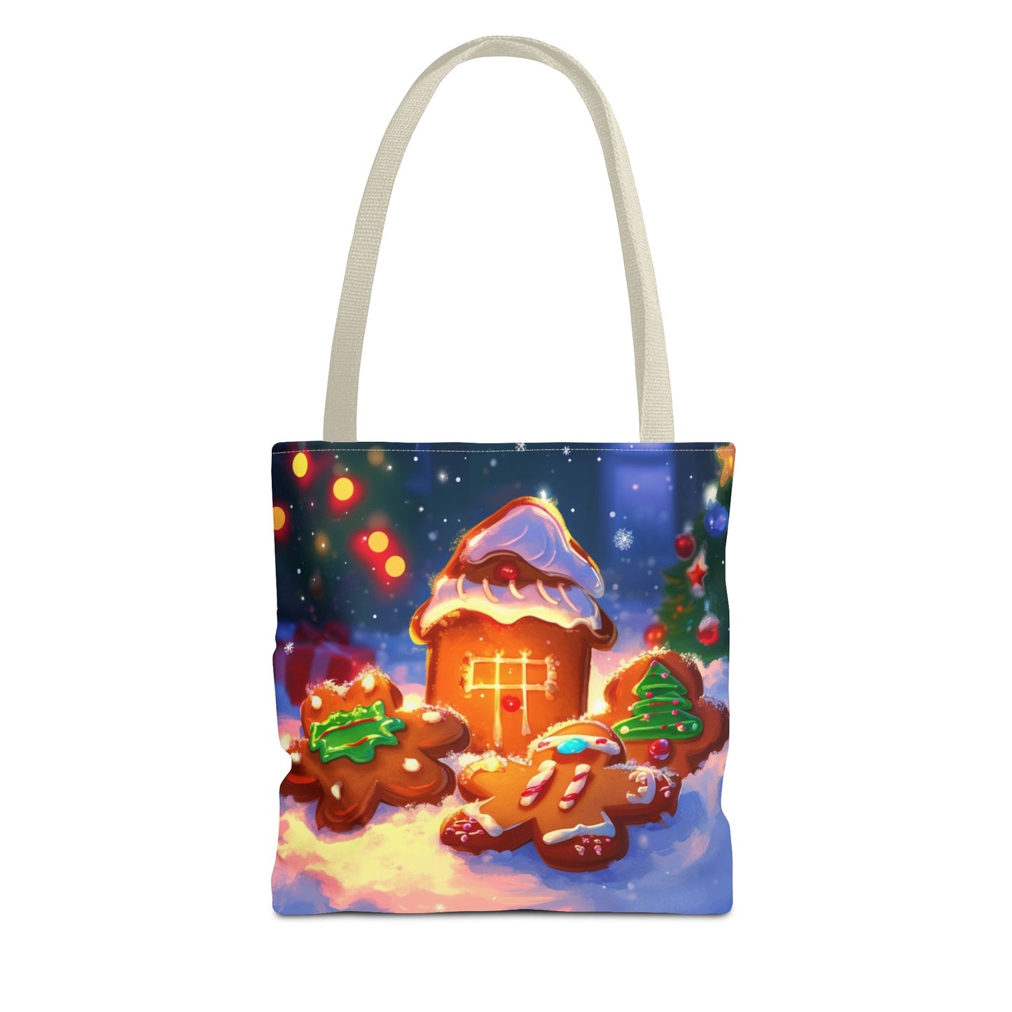 Gingerbread Cookies Tote Bag (AOP)