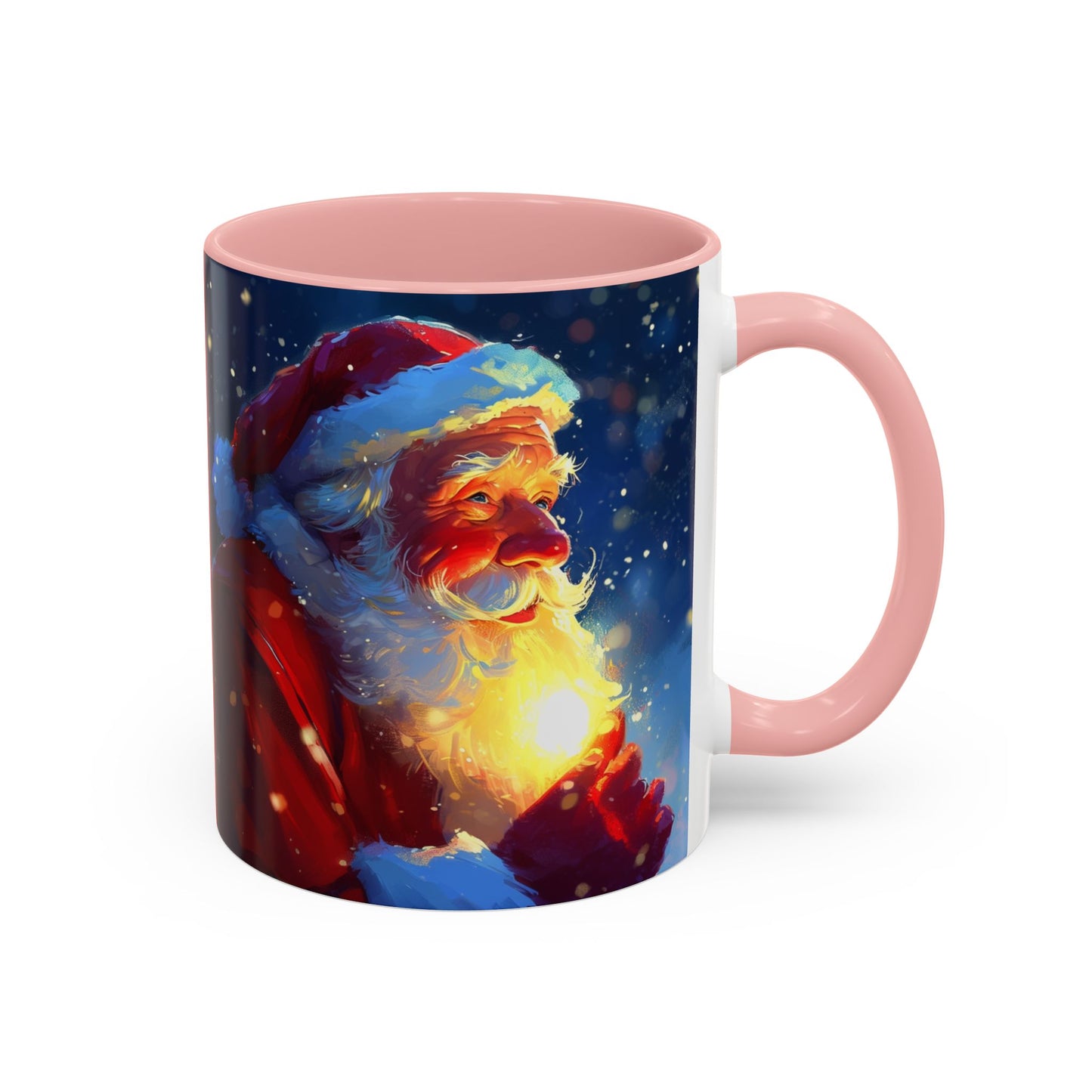 Santa Claus Accent Coffee Mug (11, 15oz)