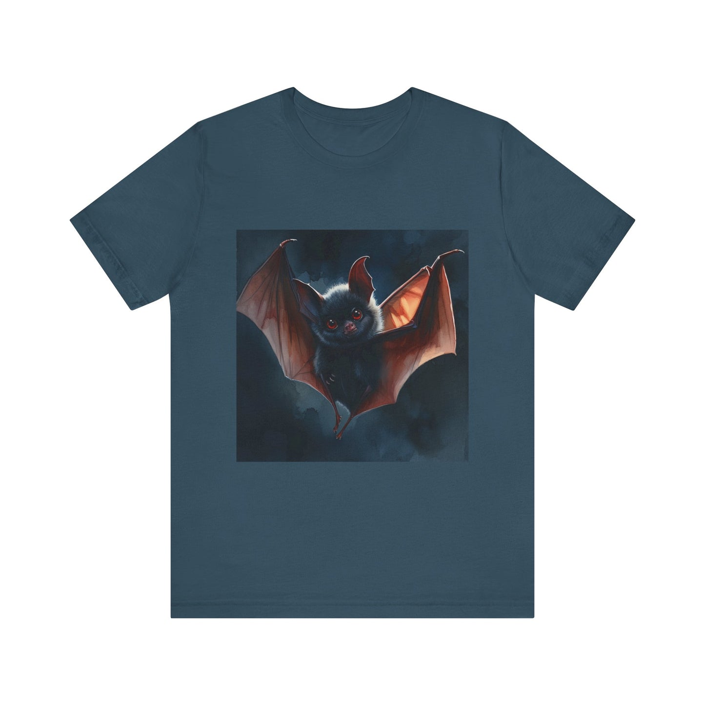 Cute Spooky Bat Unisex Jersey Short Sleeve Tee