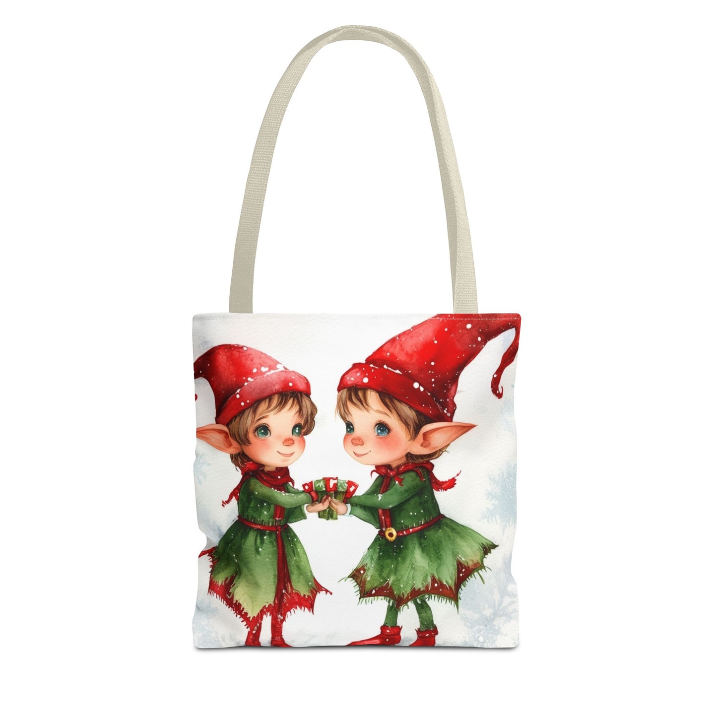 Cute Elves Tote Bag (AOP)