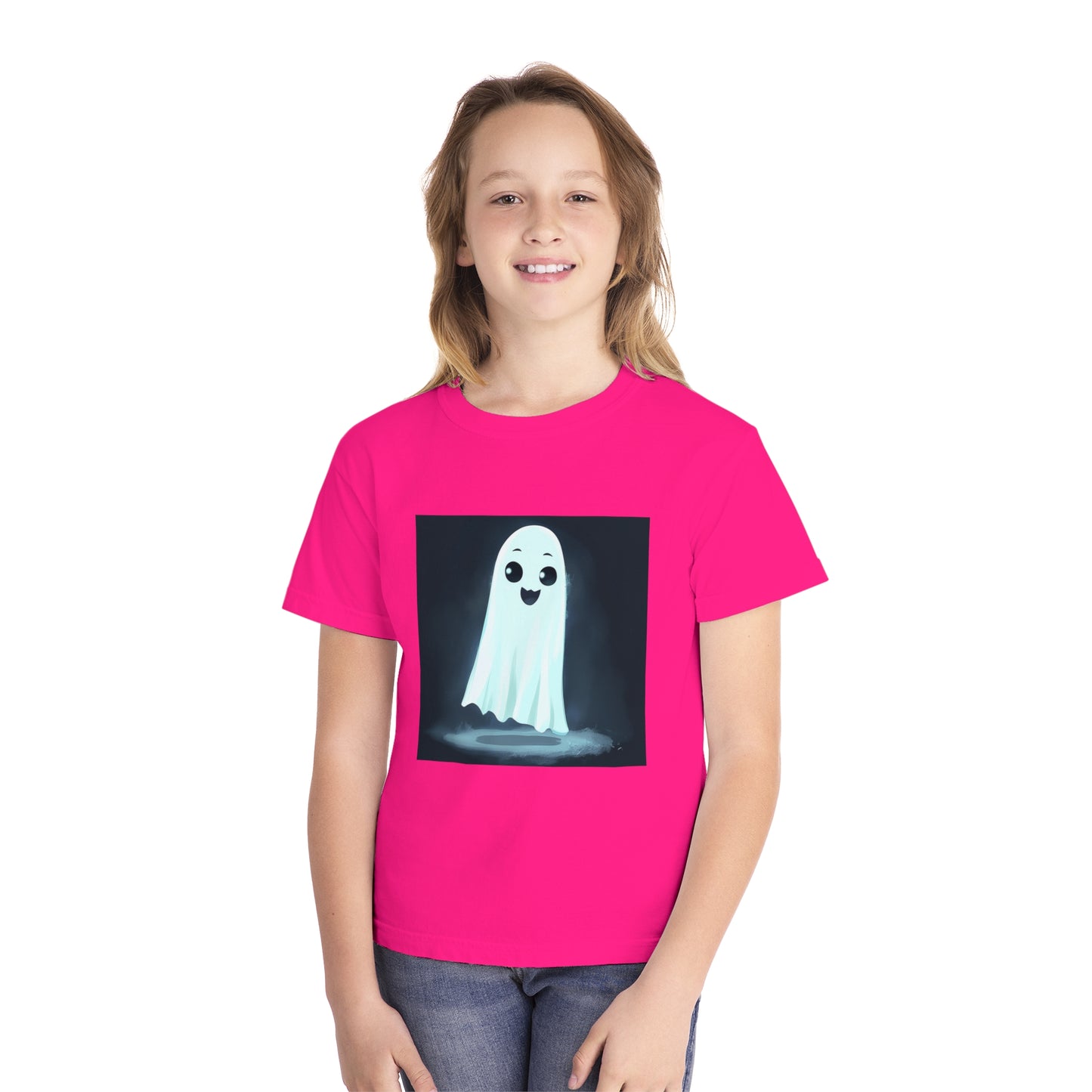 Cute Haunting Ghost Youth Midweight Tee