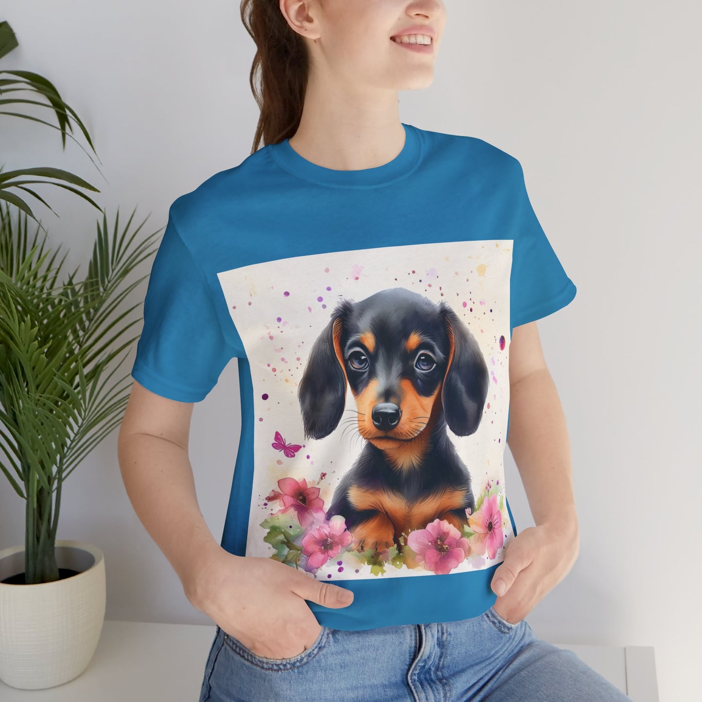 Dachshund Unisex Jersey Short Sleeve Tee