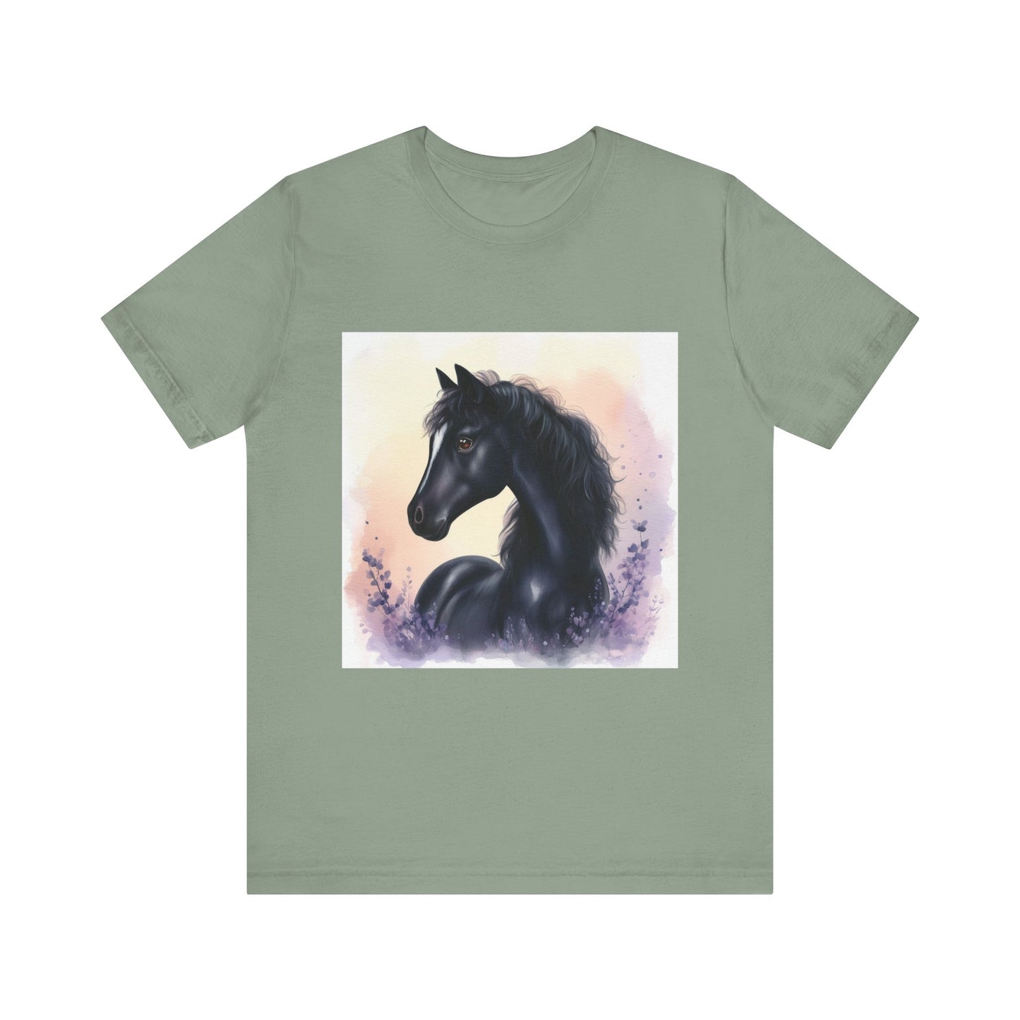 Baby Black Horse Unisex Jersey Short Sleeve Tee