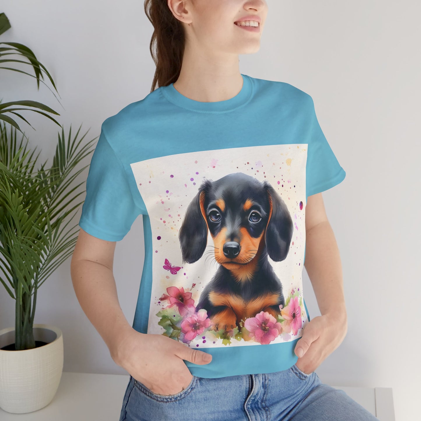 Dachshund Unisex Jersey Short Sleeve Tee