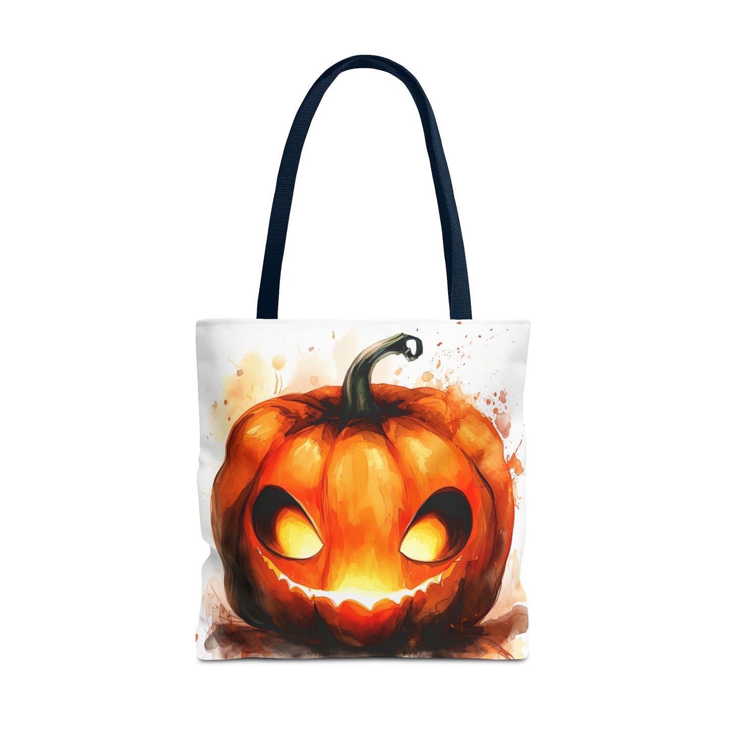 Cute Happy Jack o Lantern Tote Bag (AOP)