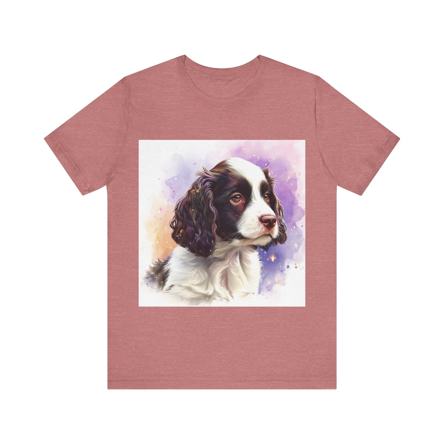 Cute Springer Spaniel Unisex Jersey Short Sleeve Tee