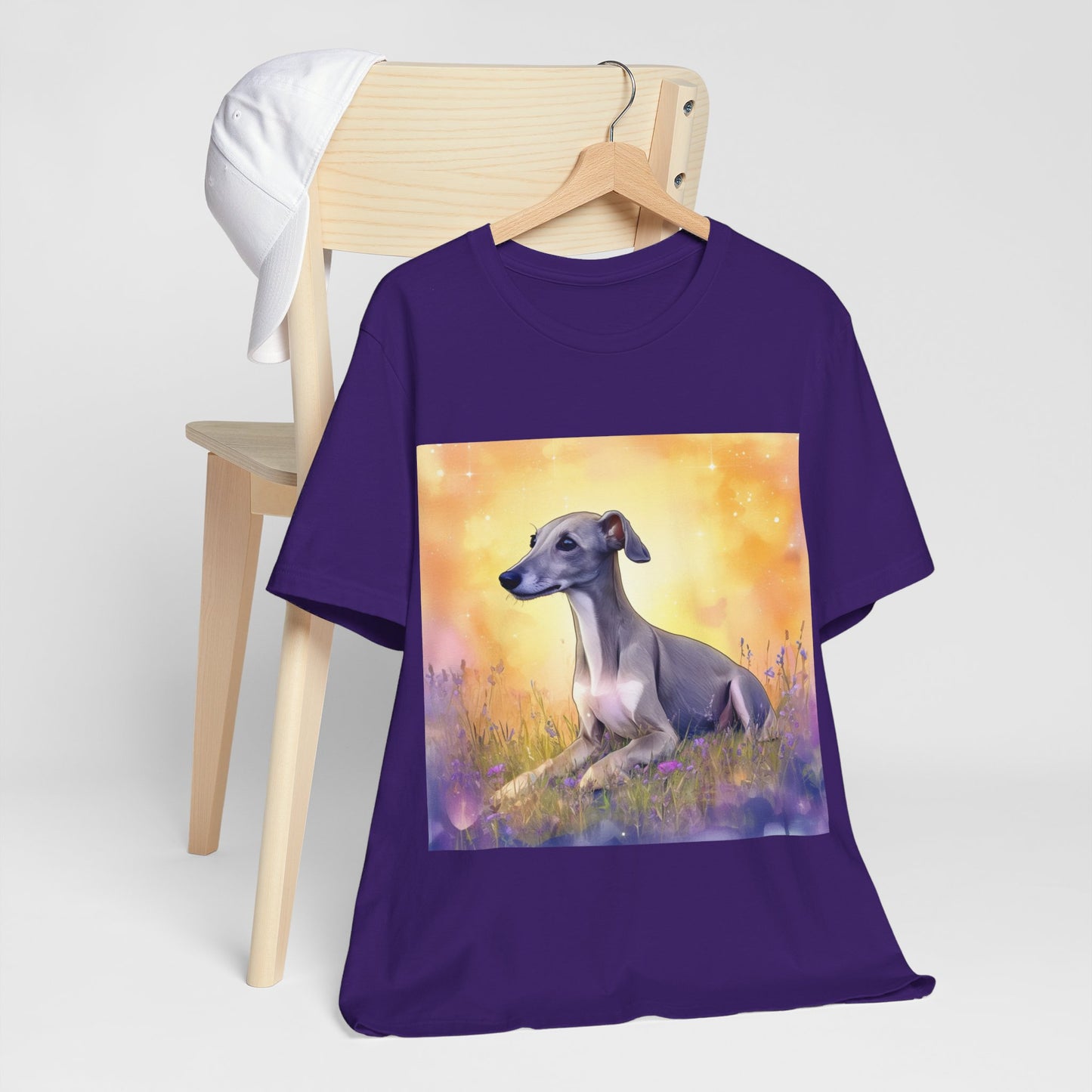 Sunset Greyhound Jersey Short Sleeve Tee