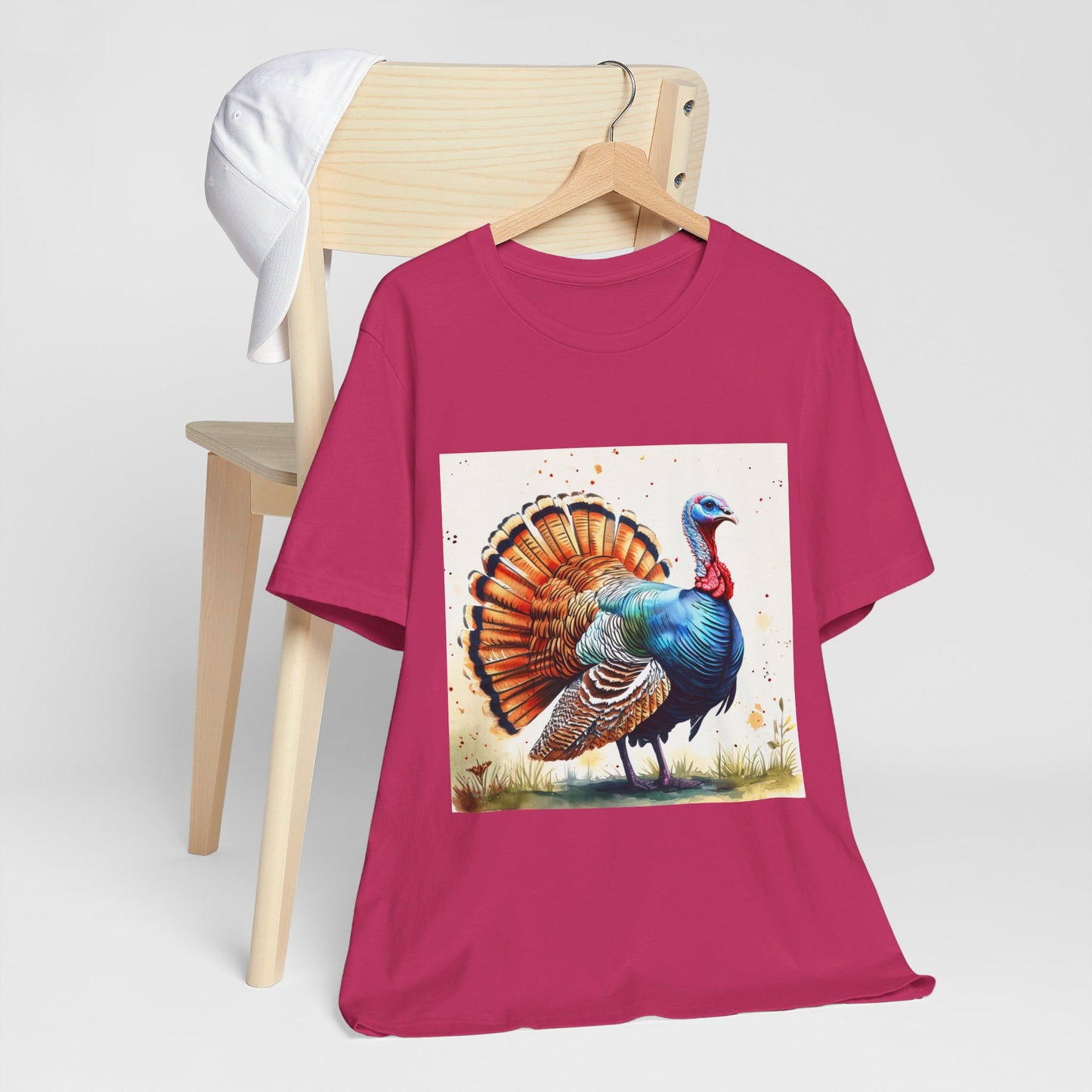 Cute Turkey Unisex Jersey Short Sleeve Tee