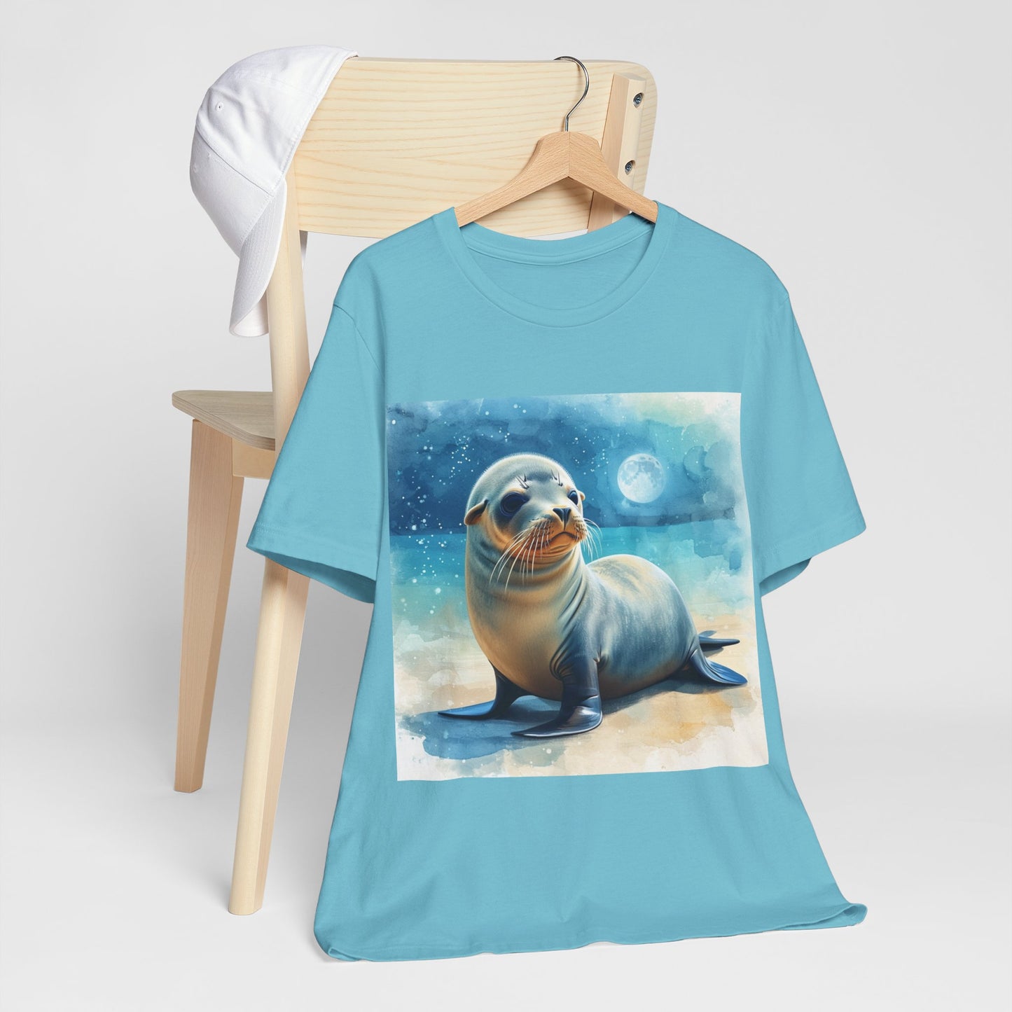 Cute Sea Lion Unisex Jersey Short Sleeve Tee