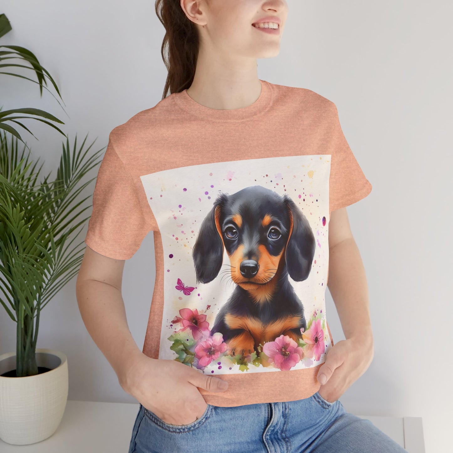 Dachshund Unisex Jersey Short Sleeve Tee