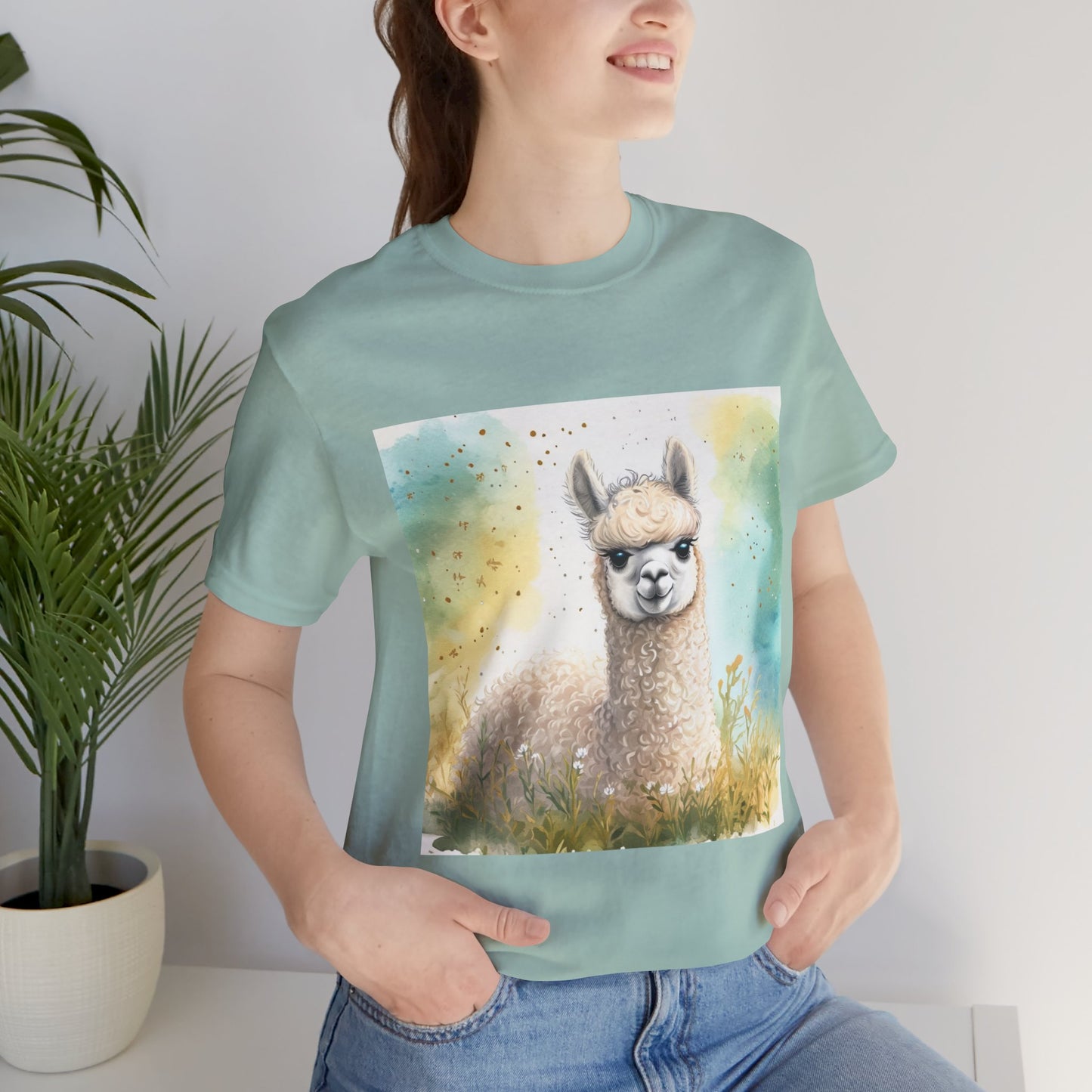 Alpaca Unisex Jersey Short Sleeve Tee