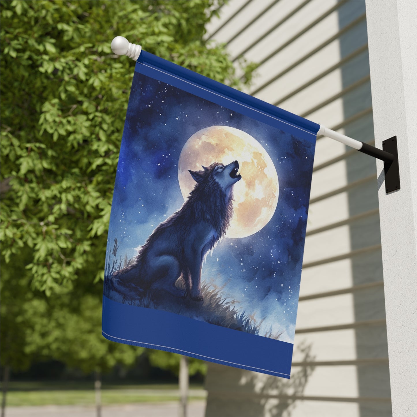 Werewolf Transformation Garden & House Banner