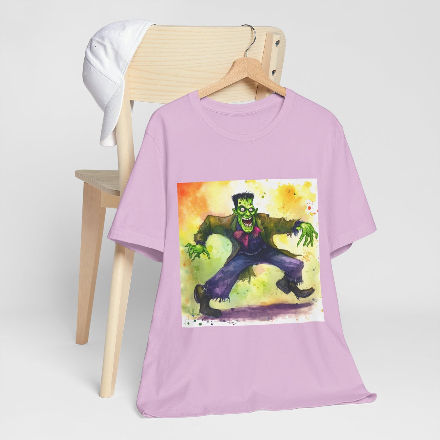 Quirky Frankenstein Unisex Jersey Short Sleeve Tee