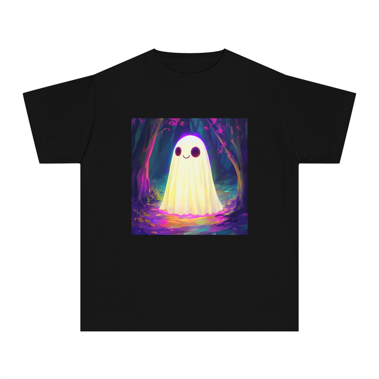 Cute Neon Ghost Youth Midweight Tee