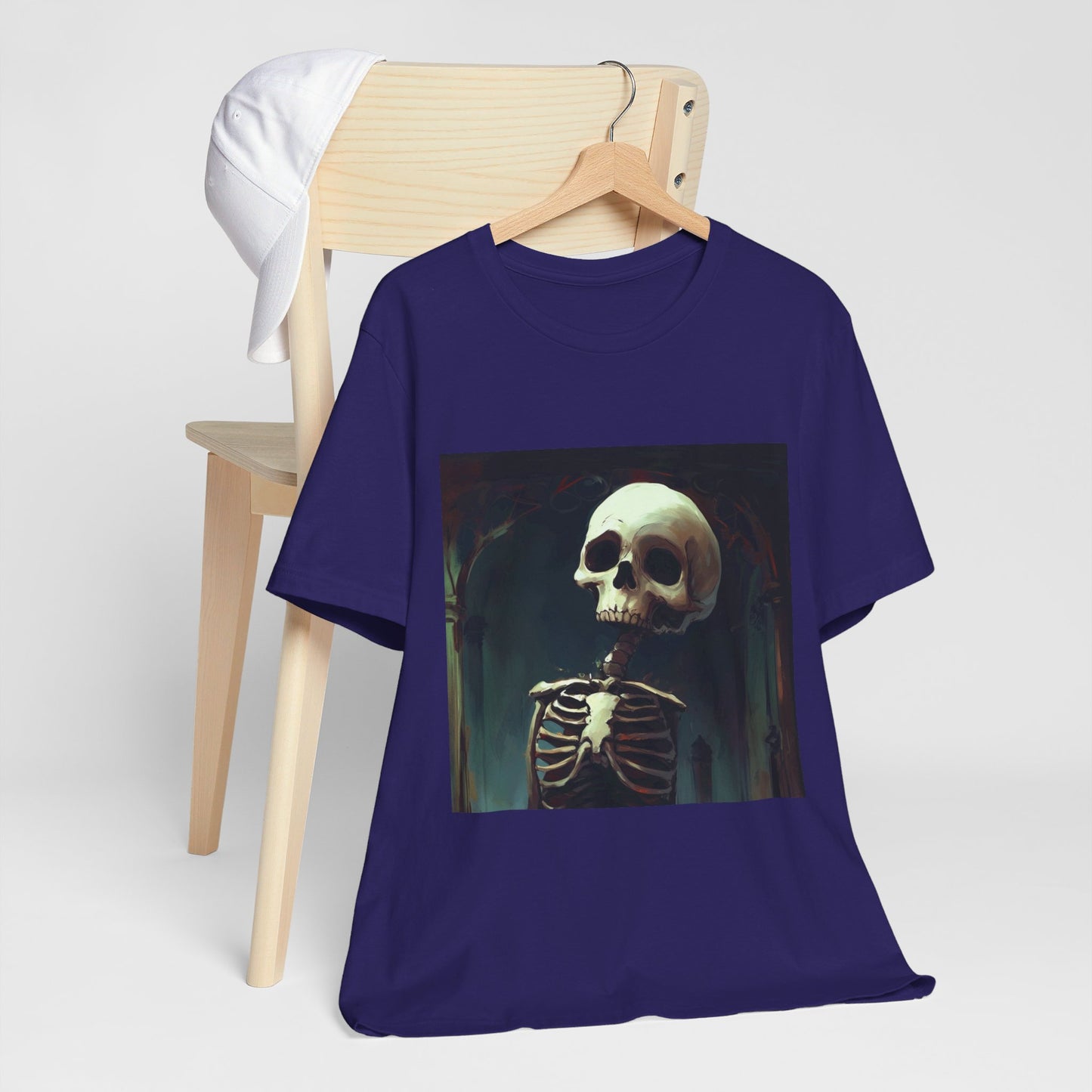 Scary Skeleton Unisex Jersey Short Sleeve Tee