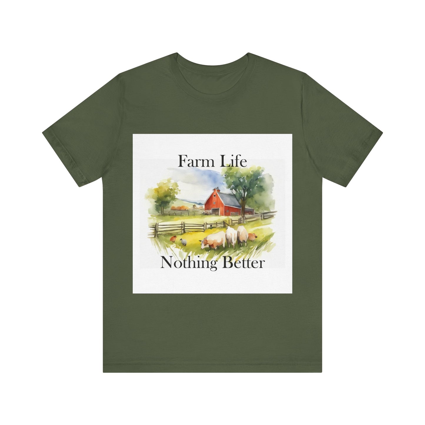 Farm Life Unisex Jersey Short Sleeve Tee