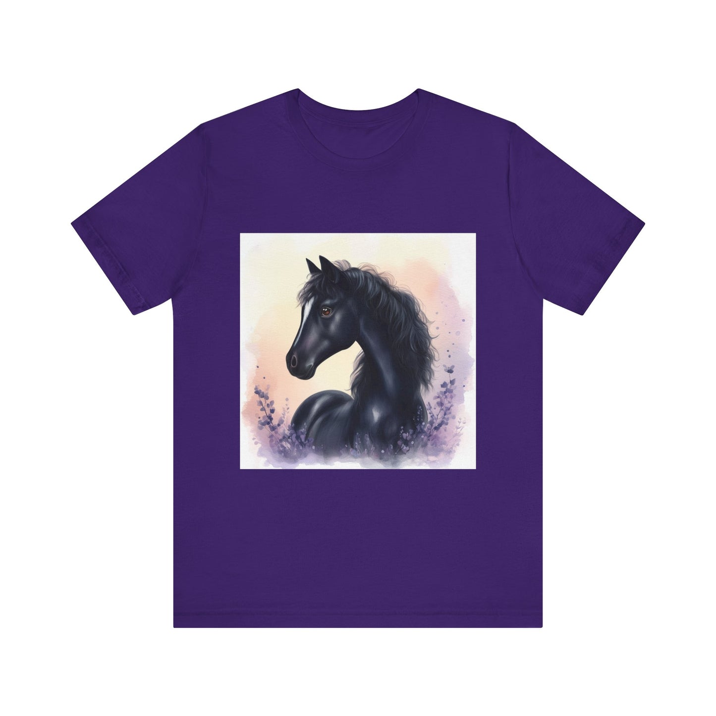 Baby Black Horse Unisex Jersey Short Sleeve Tee