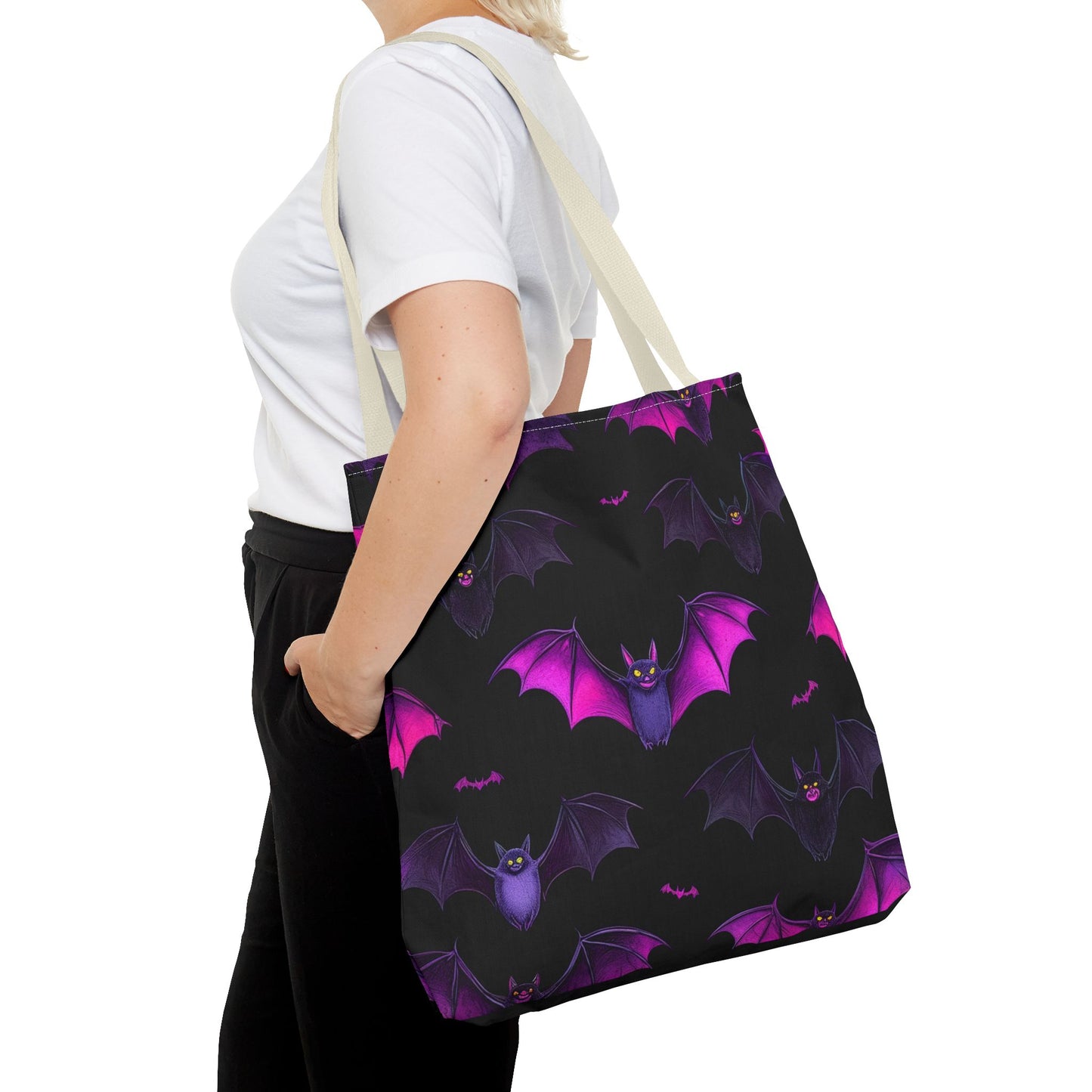 Halloween Bat Tote Bag (AOP)