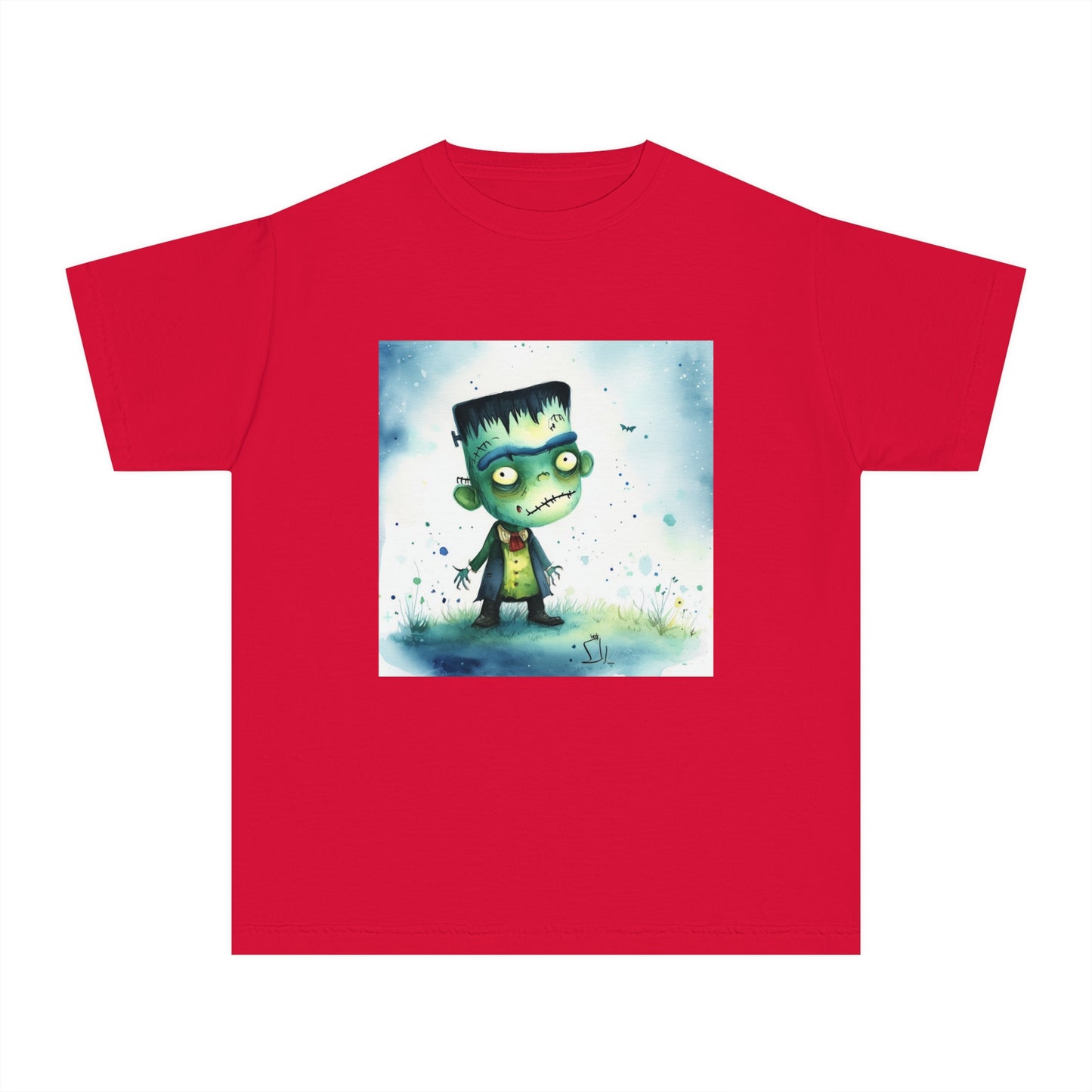 Cute Frankenstein Youth Midweight Tee
