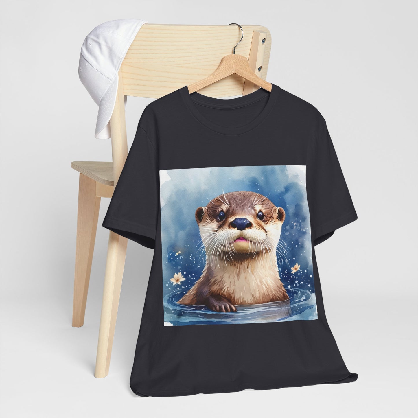 Cute Otter Unisex Jersey Short Sleeve Tee