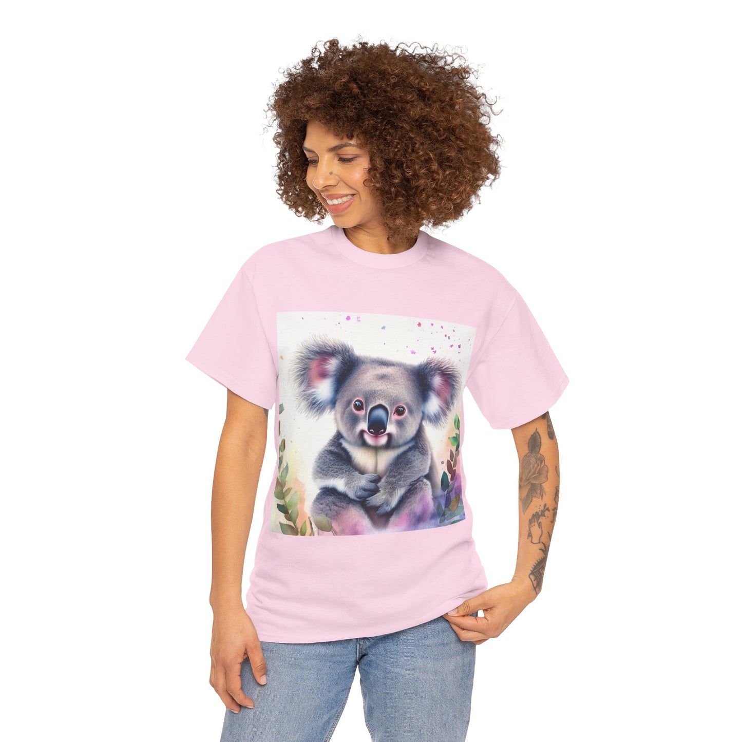 Adorable Baby Koala Unisex Heavy Cotton Tee