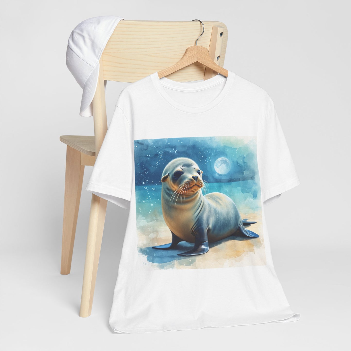 Cute Sea Lion Unisex Jersey Short Sleeve Tee