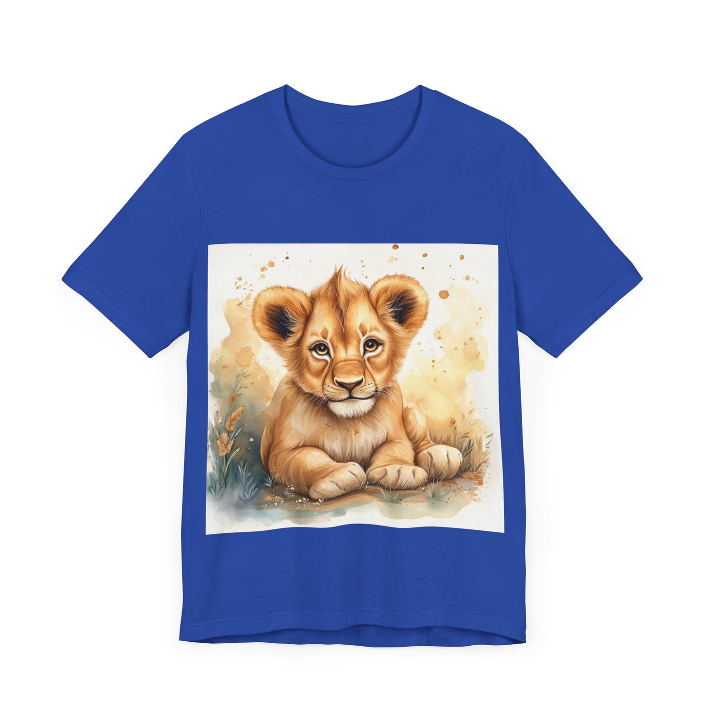 Cute Lion Cub Unisex Jersey Short Sleeve Tee