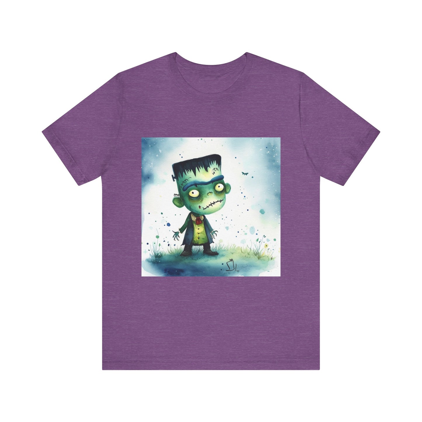 Cute Frankenstein Unisex Jersey Short Sleeve Tee