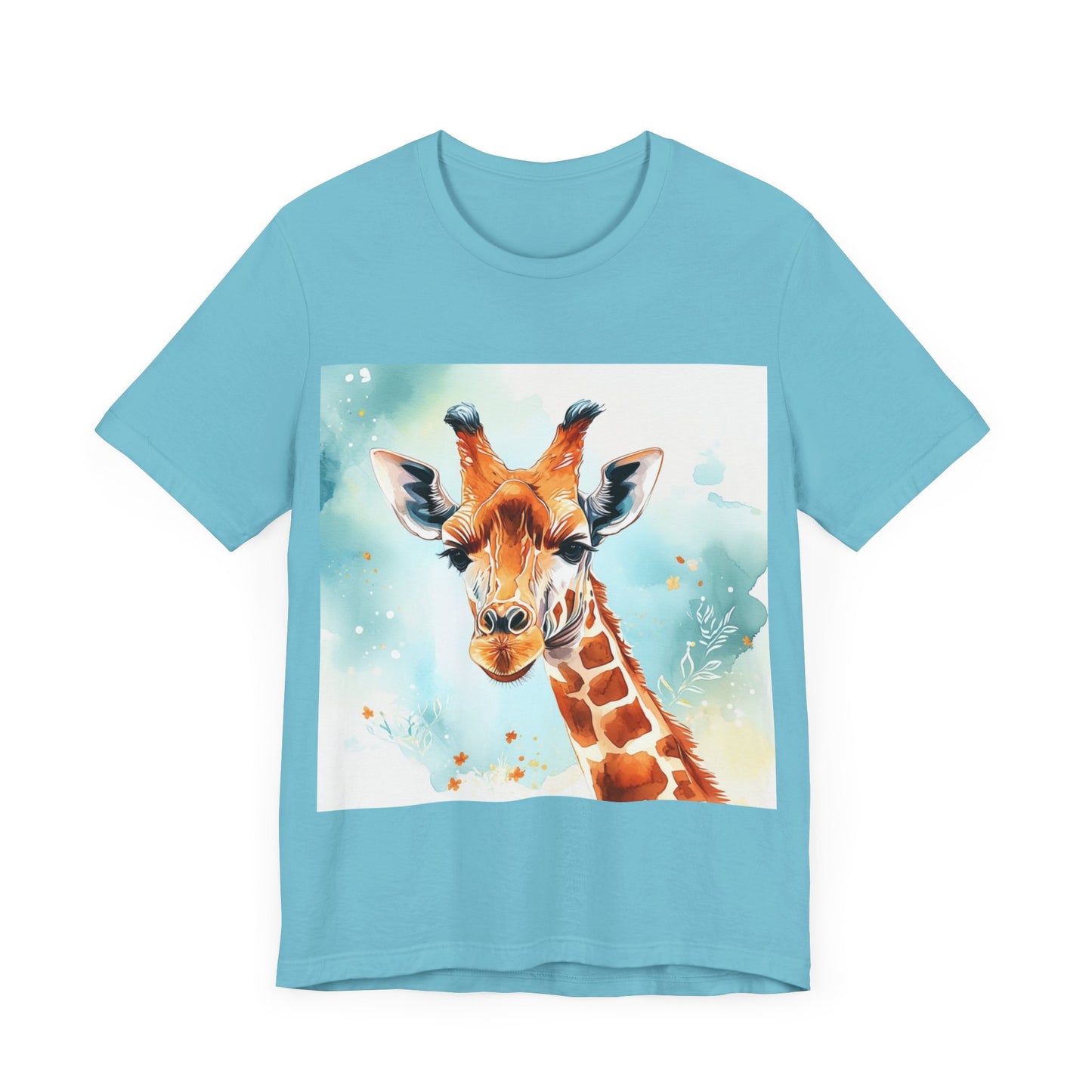 Cute Giraffe Unisex Jersey Short Sleeve Tee