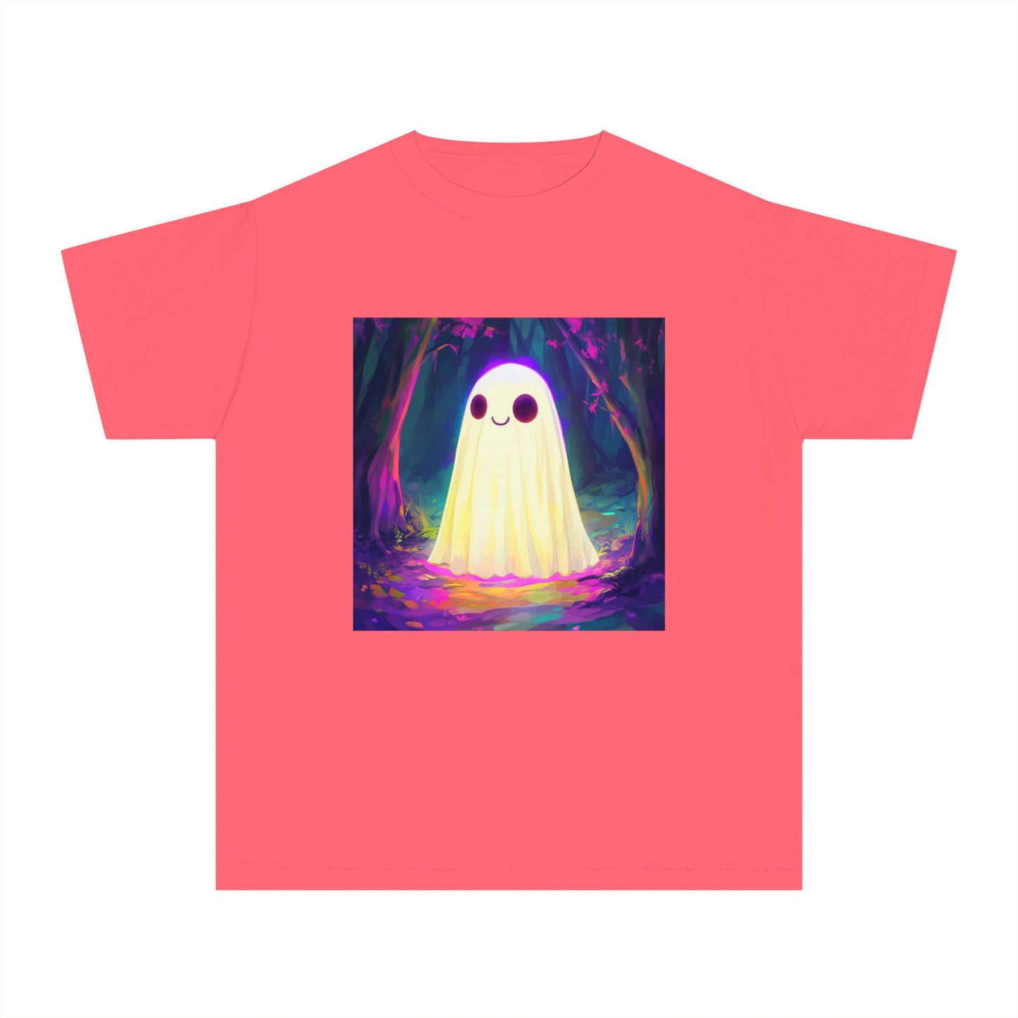 Cute Neon Ghost Youth Midweight Tee