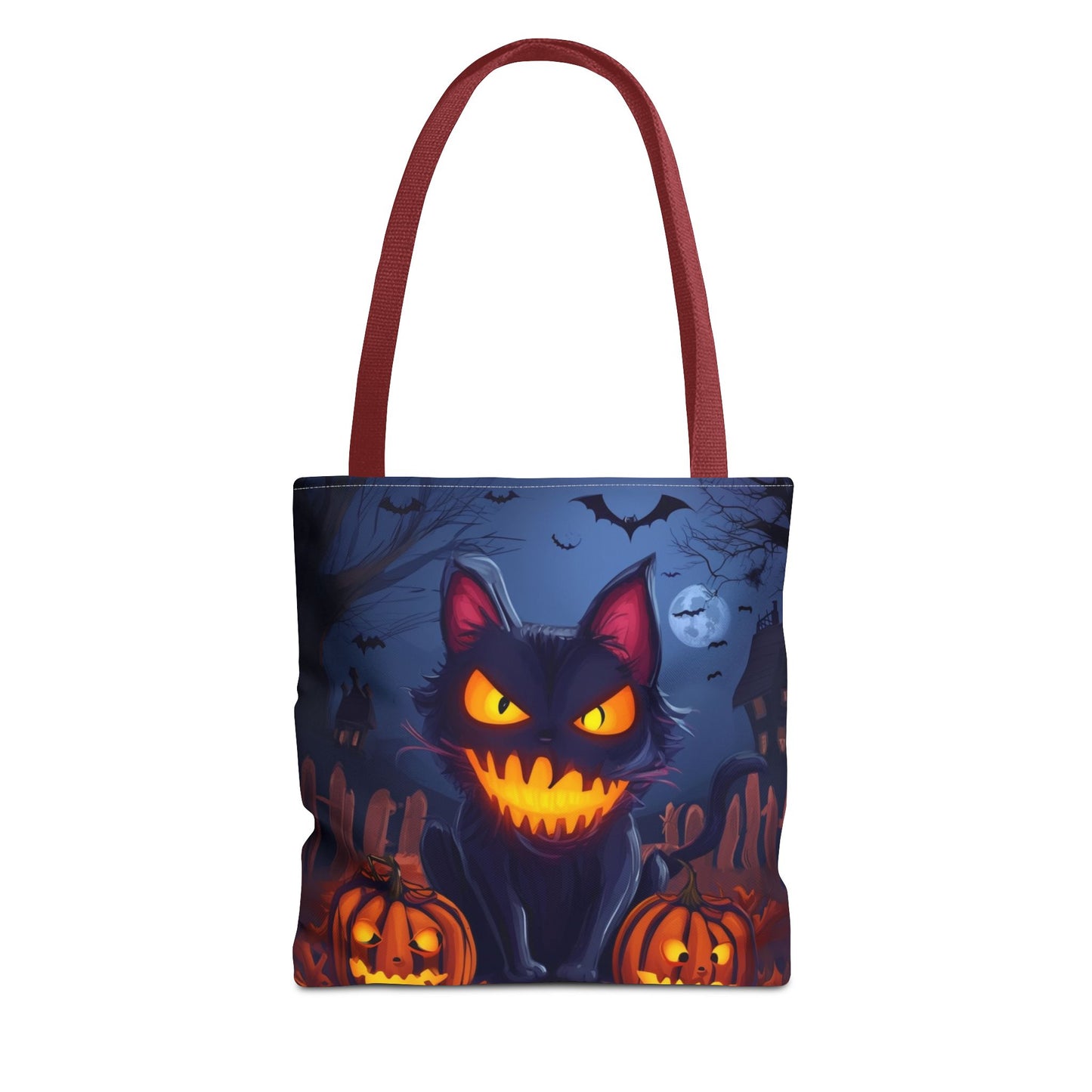 Spooky Cat Tote Bag (AOP)