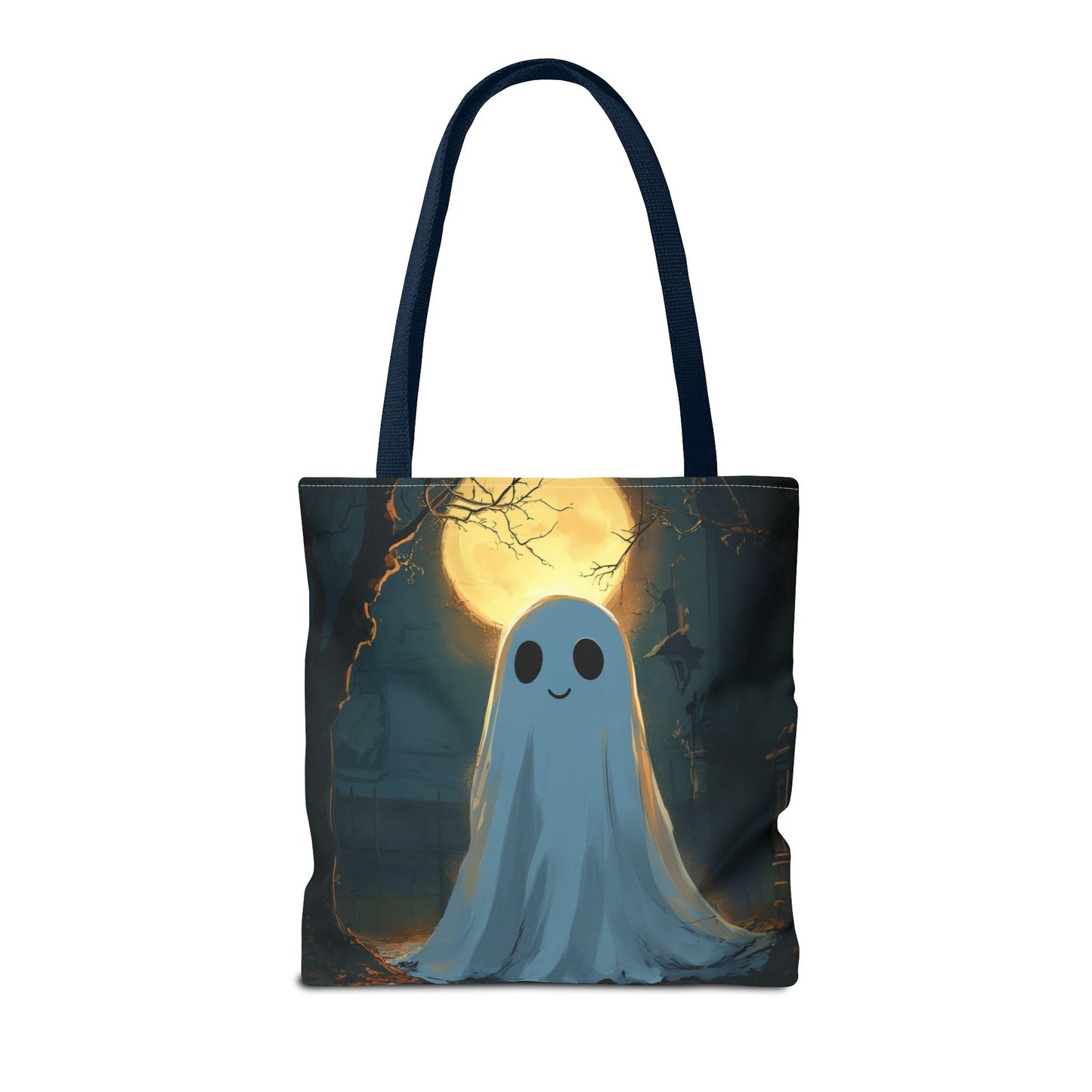 Cute Ghost Tote Bag (AOP)