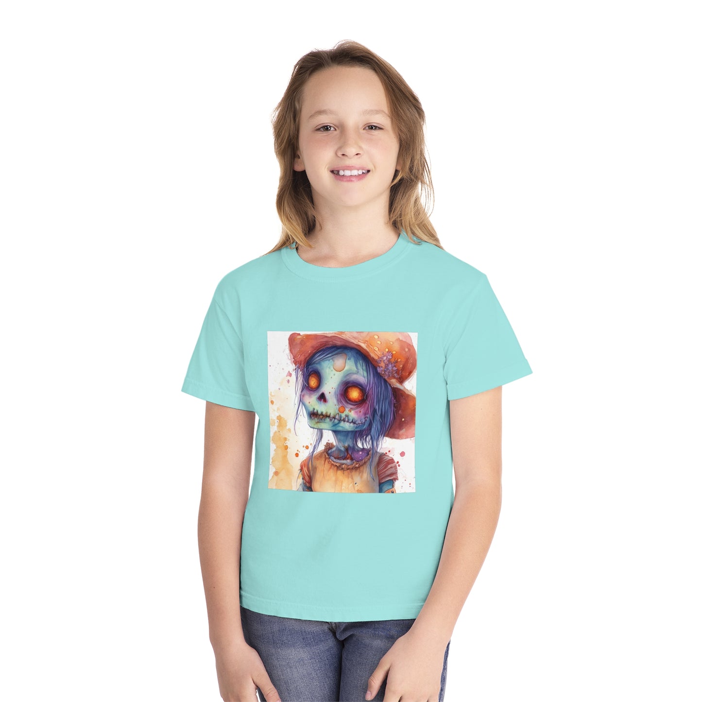 Cute Zombie Youth Midweight Tee