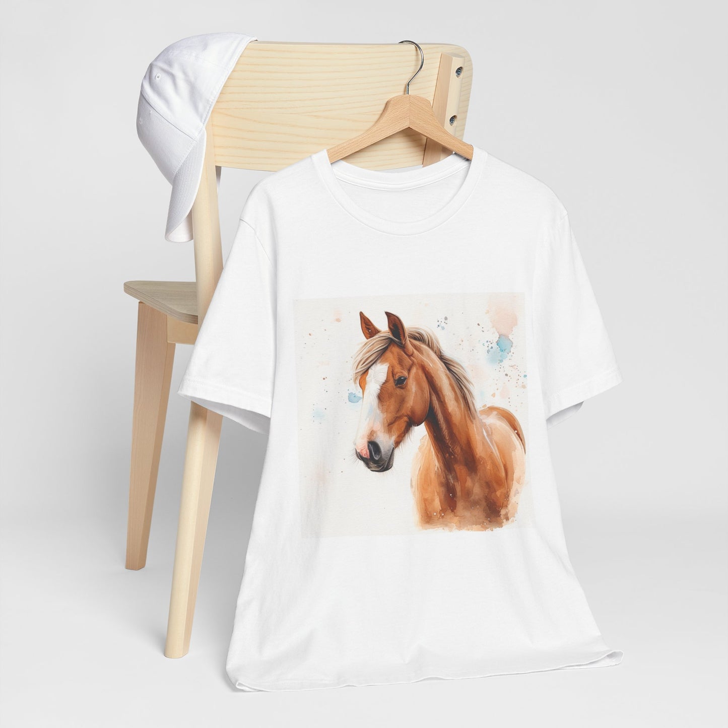 Playful Quarter horse Unisex Jersey Short Sleeve Tee